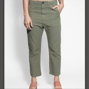THE GREAT. Ranger Pants Army Green Size 28 EUC